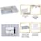 Everything Mary Large Plastic Bead Storage Organizer Box with 24 Jars